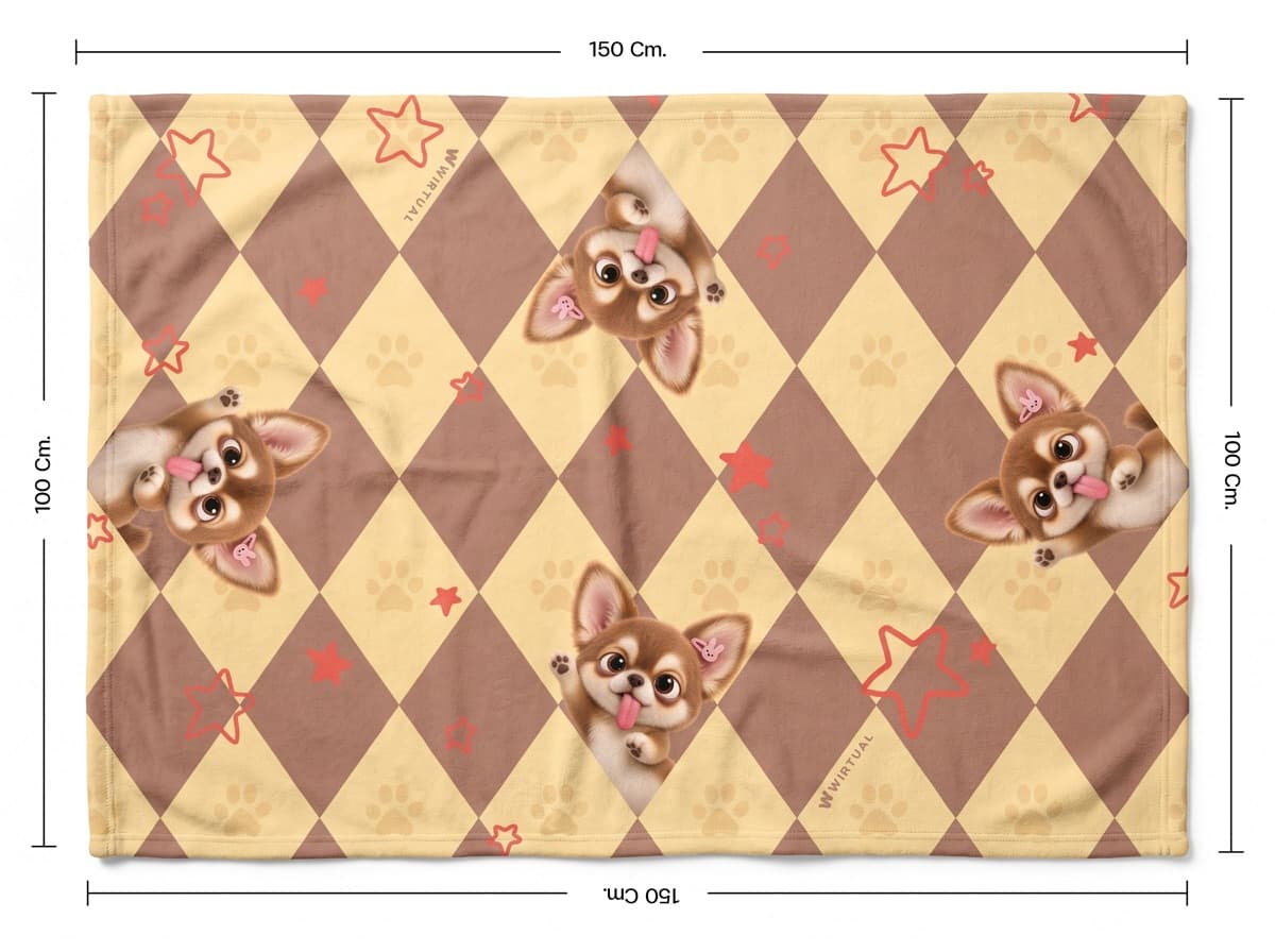 ลายเต็มผืน 150×100 ซม.